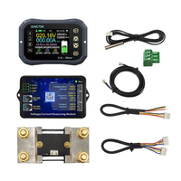 JUNTEK KG160F-120V 600A Medidor de Alta Precisión de Voltaje y Corriente, Monitor de Capacidad de Batería de Litio, Indicador F611