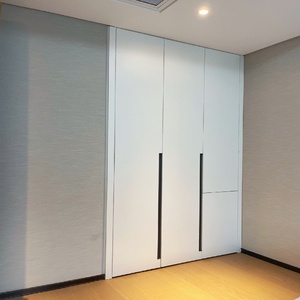 Armoire de chambre moderne et minimaliste, durable, grande capacité, en mélamine, pour atelier - Product Image 1