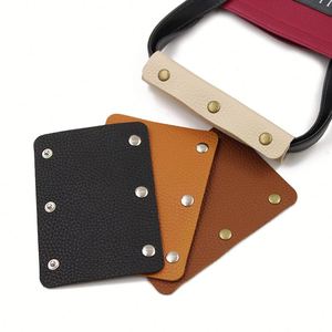 PU Leather Bag Handle Protectors Trendy Luggage Handbag Covers for <b>Backpack</b> Durable Adjustable Grip Protector - Product Image 5