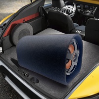 Subwoofer tunnel actif professionnel de 8 pouces pour voiture, audio automobile, basses puissantes, 12V CC, pour réaménagement automobile, vente en gros à prix abordable