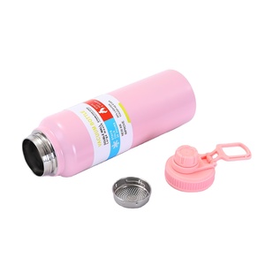 800ml thép không gỉ trường du lịch thể thao cách nhiệt công suất lớn tập thể dục Thermos <span class=keywords><strong>Flask</strong></span> với xử lý chai nước cho RUNNERS - Product Image 4