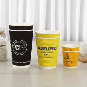 แก้วกาแฟและไวน์กระดาษสองชั้น P&M พรีเมียม เกรดอาหาร ป้องกันการรั่วซึม สำหรับเครื่องดื่มร้อน พร้อมฝาปิด รับผลิตแบบ OEM พร้อมโลโก้ตามสั่ง - Product Image 4