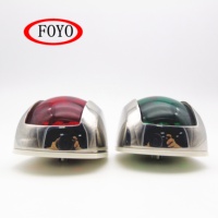 Feux de navigation LED FOYO de haute qualité pour bateaux et yachts, installation facile, économe en énergie, état neuf, fabriqué en acier inoxydable 304