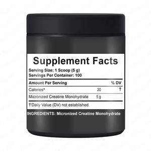 Creatina Monohidratada em Pó Micronizado 500g Suplementos de Nutrição Esportiva Fitness Extra Força Energética - Product Image 6