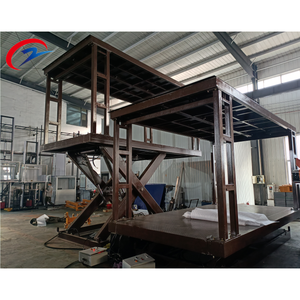 Gunting dek angkat mobil, sistem parkir mobil gaya Modern kekuatan hidrolik - Product Image 6