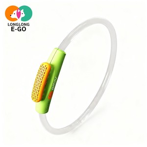 Collier <span class=keywords><strong>anti</strong></span>-perte en silicone pour <span class=keywords><strong>chien</strong></span>, réglable, étanche, avec LED rechargeable et motif dessin animé, répulsif <span class=keywords><strong>anti</strong></span>-moustiques, pour usage quotidien en extérieur - Product Image 1