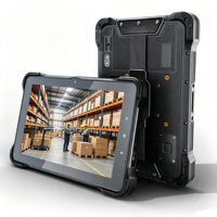 Tableta Android Robusta de 10 Pulgadas con GPS 4G, Montaje en Vehículo y Portátil, con Escáner de Código de Barras 1D/2D y Huella Dactilar para Gestión de Almacenes