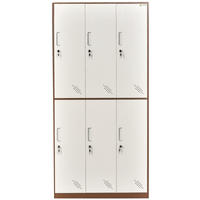 Personnel de vestiaire en fer et vêtements de travailleur casier en métal compartiment d'armoire casier en acier vestiaire de gymnastique