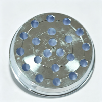 Réflecteur à 21 LED, conception optique professionnelle, réflecteur en aluminium usiné CNC de précision pour éclairage LED