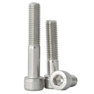 <span class=keywords><strong>ASME</strong></span> <span class=keywords><strong>b18.3</strong></span> 304 ốc vít đầu lục giác bán ren bằng thép không gỉ 1/4-20 inch Bu lông đầu hình trụ - Product Image 2