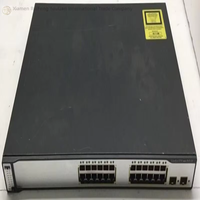 Ws-c3750-24ps-wbrs Switch Lyr 3 de 24 Puertos, Nuevo y Original, Disponible en Stock, Automatización Industrial, Programación PLC Dedicada