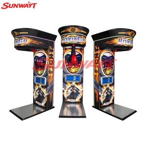 Máquina de Boxeo Arcade Operada con Monedas para Parques de Diversiones, Entrenamiento Deportivo y Entretenimiento Callejero que Mide la Fuerza de Golpeo - Product Image 4