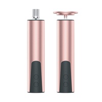Ponceuse à ongles électrique 2-en-1 et râpe anti-callosités rechargeable en acier inoxydable avec 6 vitesses