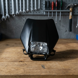 Mascherina faro LED in alluminio per KTM EXC-F 250 2003-2025 35W 12V impermeabile IP67 posizione anteriore per moto nero Ghbli - Product Image 2