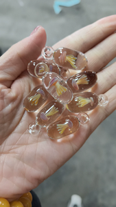 สร้อยคอจี้แมงกะพรุนแก้วทำมือ Daisy Jewelry พร้อมสายไม้ไผ่ จี้คริสตัลรูปสัตว์ ของขวัญสุดหรู - Product Image 6