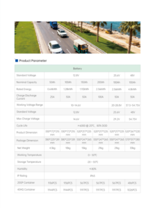 Paquete de Baterías LiFePO4 OEM de <span class=keywords><strong>24V</strong></span> 100Ah, 25.6V 100AH de Ciclo Profundo con Monitoreo por Aplicación Móvil para Vehículos Eléctricos y Paneles Solares - Product Image 4