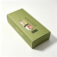 Caja Biodegradable para Sushi, Contenedor de Alimentos para Llevar, Caja Biodegradable para Sushi