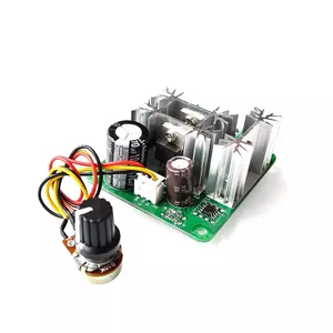 Yike Technology 15A DC Motor Speed Controller Stepless Speed Regulation Pulse Width PWM DC 12V 24V 36V 48V 1000W Module