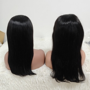 Letsfly 38.3$ Promotion Straight Boby <b>Water</b> <b>Wave</b> 18in & 20in Transparent Lace and Single Knot 13x4 Lace Closure Hair <b>Wigs</b> 9A - Product Image 5