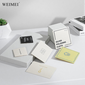 Paño de Pulido de Joyería de Microfibra de Lujo WEIMEI con Logotipo Personalizado al por Mayor, Ecológico, Servicio OEM - Product Image 3