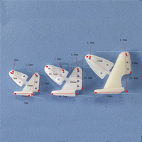 Accessoires professionnels pour modèles d'avions électriques en mousse : Cornes en nylon / Cornes Zip sans vis, 3 ou 4 trous, Pièces pour avions RC