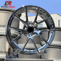 Jantes forgées chromées sur mesure 5x120 5x127 5x114.3 5x139.7, processus de chromage, 18 19 20 21 22 pouces, jantes en aluminium 6061-T6 pour BMW Audi