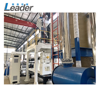 Máquina Extrusora de Láminas PET/PETG/GAG de un Solo Tornillo con PLC de Leader Machinery, Capacidad de 300-500 kg/h, Certificación ISO900 y CE