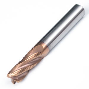 High Quality 4-Flute Wave <strong>Cut</strong> Roughing 4-20mm Diameter 35 Helix Carbide <strong>End</strong> <strong>Mill</strong> HRC55-70 Economical Universal Processing OEM - Product Image 6