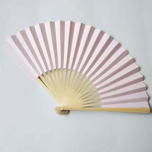 Customizable Bamboo Folding Hand Fan Portable Craft with Angel DIY Advertising <b>Basket</b> Painting Models for Cartoons Promotions - Product Image 5