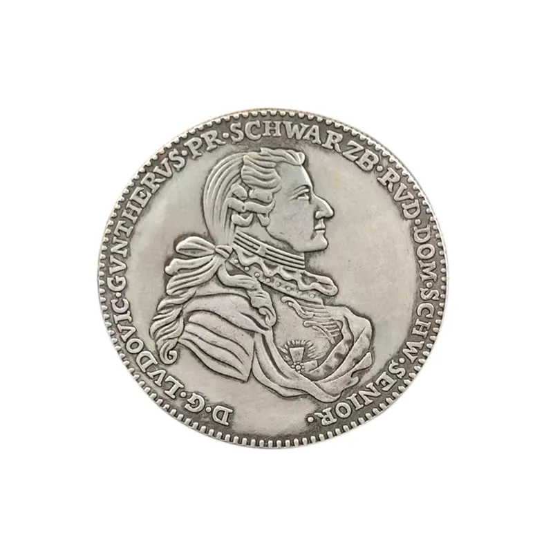 Wholesale Queen Victoria Vintage artifact White Copper Collection Challenge coins