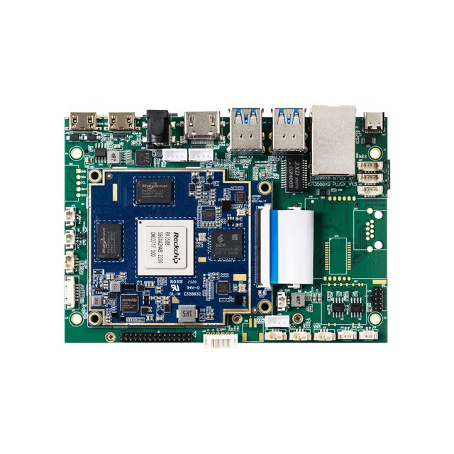 Dual Ethernet Quad Core Rk3588 Development Linux System Som 4k Embedded 3588s Board SBC ARM Industrial IoT Android Motherboard