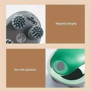 Wholesale High Quality Customizable Cordless Handheld <b>Electric</b> Scalp <b>Massager</b> Skin-Friendly Tool for Headache & Stress Relief - Product Image 6