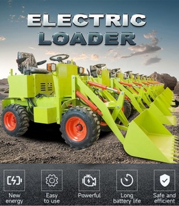 Mini Frontend <strong>Wheel</strong> Grapple <strong>Loader</strong> Articulated Wheeling Snow Plow <strong>Loader</strong> Multi Function <strong>Small</strong> Electric <strong>Loader</strong> - Product Image 2