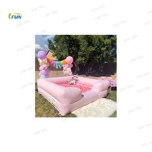 Piscina de Espuma Inflable Portátil de PVC para Exteriores, <span class=keywords><strong>Arena</strong></span> de Autos de Choque, Piscina de Gaga Ball, Tamaño Personalizable, Marca IFUN/OEM - Product Image 4
