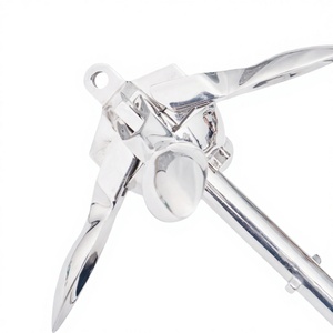 Ancre pliante Inherit Grapnel 1,5 kg 2,5 kg 4 kg 5 kg 6 kg en acier inoxydable pour yacht, kayak, stationnement et positionnement - Product Image 5