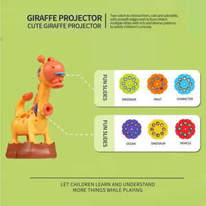 Lucky Toys Proyector Juego de aprendizaje Animal Proyección eléctrica Multifuncional <span class=keywords><strong>Girrafe</strong></span> Juego de pintura - Product Image 3