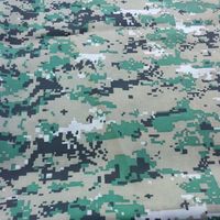 Tissu camouflage en taffetas 100 % polyester imperméable pour vestes d'extérieur, doublure respirante et résistante aux déchirures pour vêtements