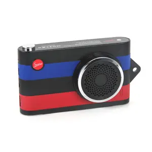Fabriek Oem Odm Mini Draagbare Muziek Speaker Creatieve Gadget Camera Bluetooth Draadloze Speaker
