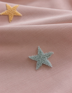 Rideaux brodés en chenille à motif d'étoiles modernes, rideaux brodés de haute qualité pour les chambres de garçons et de filles - Product Image 6