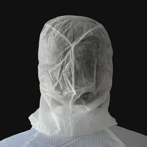 Topi astronot sekali pakai kualitas tinggi tudung Balaclava non-tenun dengan masker untuk tudung keamanan pabrik - Product Image 4