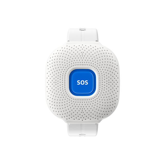 Tuya Smart WiFi Waterproof Bracelet Safety SOS Alert Elderly Fall Alarm Panic Call Button Emergency Alert Watch for Elderly Home