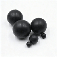 Esferas de Sombra Huecas de HDPE de 4 Pulgadas Resistentes a los Rayos UV, 100 mm, Negras, para Prevenir la Evaporación del Agua