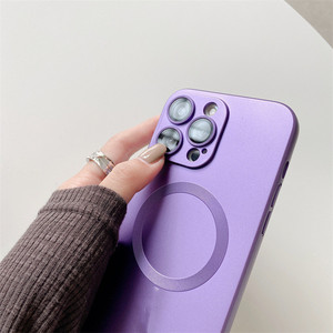 เคส TPU แม่เหล็กลาย CD พร้อมกระจกป้องกันกล้องสำหรับ iPhone 15 PRO MAX เคสโทรศัพท์มือถือสำหรับ iPhone 14 PLUS 13 12 - Product Image 2