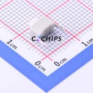 YTS1C0112BWT00 Tactile Switch Through hole Component (THT) Switch Single Pole Single Throw Rectangle Button 2.5N Through Hole - Product Image 2