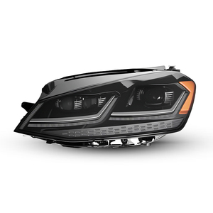 Lámpara de cabeza de estilo de coche para Vw <span class=keywords><strong>Golf</strong></span> 7, lente de proyector de <span class=keywords><strong>faro</strong></span> Led 2013-2020, faros delanteros <span class=keywords><strong>Golf</strong></span> 7,5 Mk7 Mk7.5 Tsi Gti Drl automotriz - Product Image 1