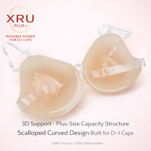 Reggiseno Adesivo XINRUI Ultra Leggero e Contenitivo con Ferretto, Design Traspirante Senza Cuciture per Abiti con Scollo a V Profondo - Product Image 1