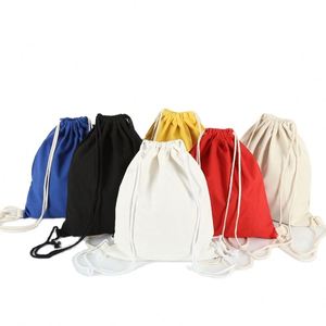 Bolsa de Viaje de Lona Colorida con Cordón, Impresión de Logotipo Personalizado y Mochila con Cordón de Tamaño Personalizado - Product Image 1