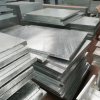 Plateforme de passage en acier au carbone galvanisé de haute qualité pour immeuble de bureaux