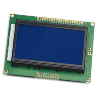 Módulo de Pantalla LCD Alfanumérica Monocromática de 128x64 con Interfaz I2C, Precio de Fábrica