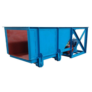 Mining <b>Feeder</b> Slot Type Electric Motor Blue Color For Sand Stone Crushing <b>Plant</b> - Product Image 4